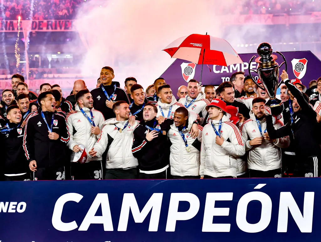 River ganó la Liga Profesional 2023. (Getty)