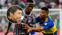 Jorge Bermúdez respaldó a su compatriota tras la expulsión ante Fluminense.