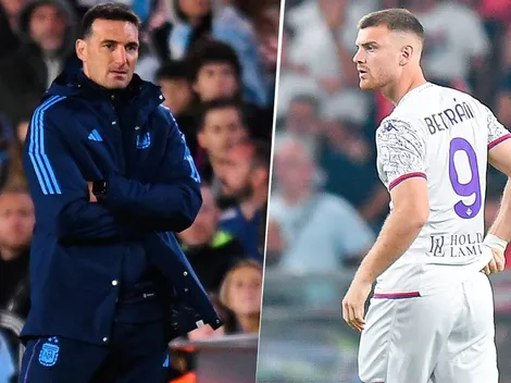 La ausencia en la lista de Scaloni para los partidos vs. Uruguay y Brasil