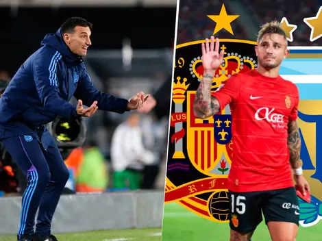 El jugador que Scaloni pensaría robarle a España para que esté vs. Uruguay y Brasil