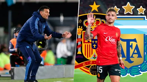 Lionel Scaloni tendría en mente convocar a Pablo Maffeo, lateral derecho del Mallorca, para los partidos ante Uruguay y Brasil. Getty Images.
