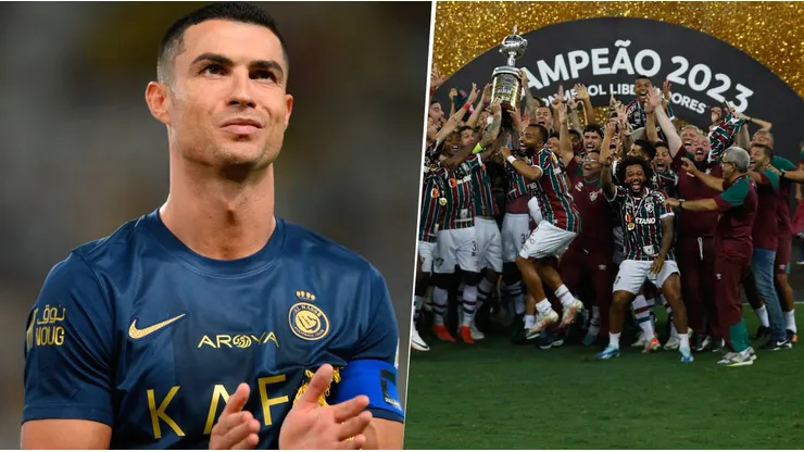 Cristiano Ronaldo felicitó en Instagram a Marcelo por la obtención de la Copa Libertadores 2023. Getty Images.
