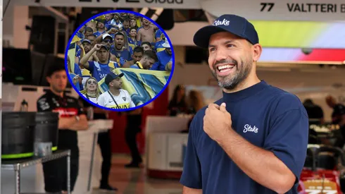 Agüero soltó una chicana para los hinchas de Boca.