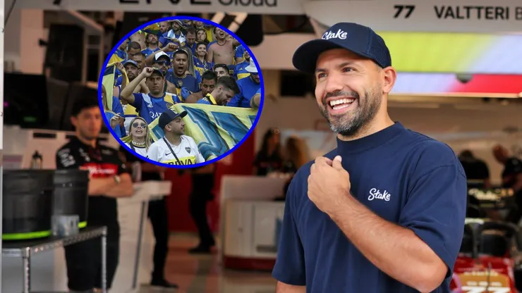 Agüero soltó una chicana para los hinchas de Boca.
