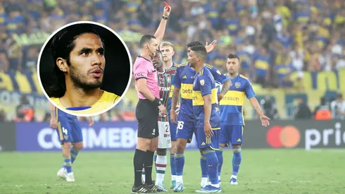 Fabian Vargas salió a respaldar a Frank Fabra por su expulsión en la Final de la Copa Libertadores. Getty Images.