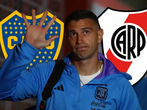 Las pruebas frustradas de Dibu Martínez en Boca y River