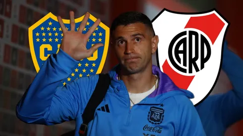Emiliano Martínez hizo pruebas en Boca y River.