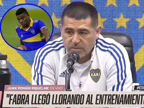 Riquelme defendió al cuestionado Fabra y contó una intimidad: "Llegó llorando"