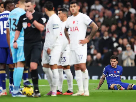 Atención, Scaloni: Enzo Fernández salió lesionado ante Tottenham