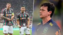 Nino y André Trindade fueron convocados por Fernando Diniz para los partidos que la Selección de Brasil debe afrontar ante Colombia y Argentina. Getty Images.