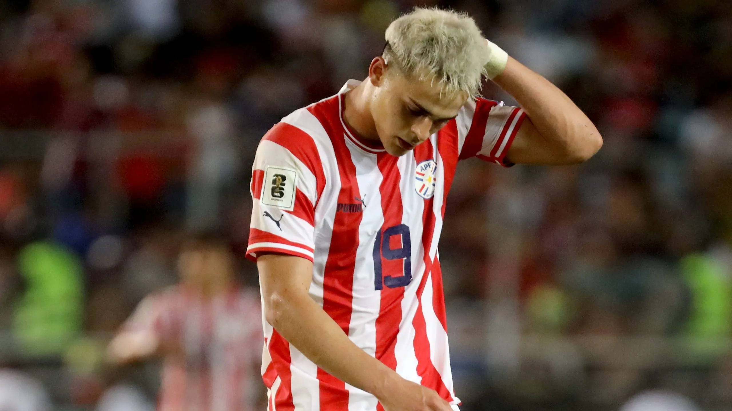 Ramón Sosa en la Selección de Paraguay. (Getty)