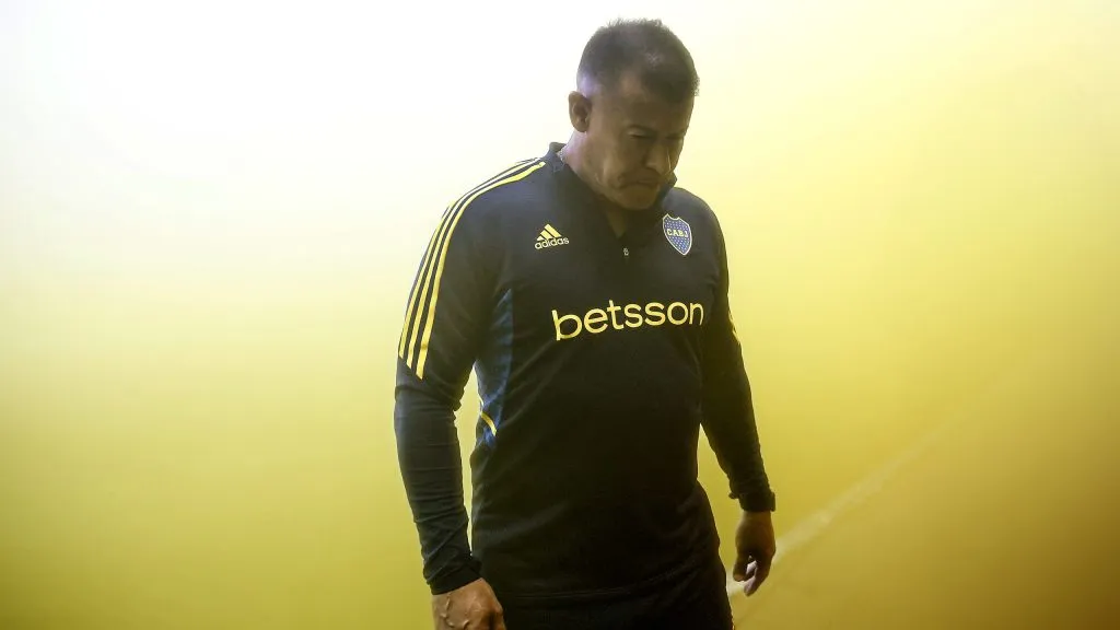 Almirón ya no es el entrenador de Boca. (Foto: Getty)