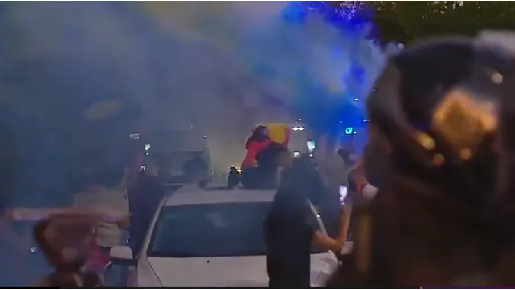 VIDEO | Así fue la llegada de Boca al país tras la derrota ante Fluminense en Brasil