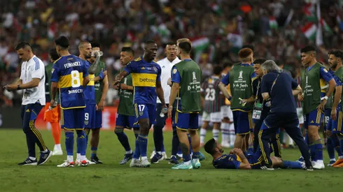 En Boca no se apaga el dolor por la final perdida.