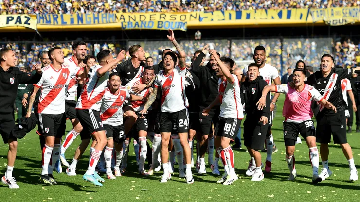 River recordó un gol de Ortega y le pegó a Boca por perder la Libertadores