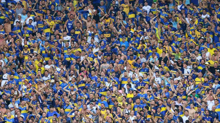 Los hinchas de Boca se hicieron escuchar.