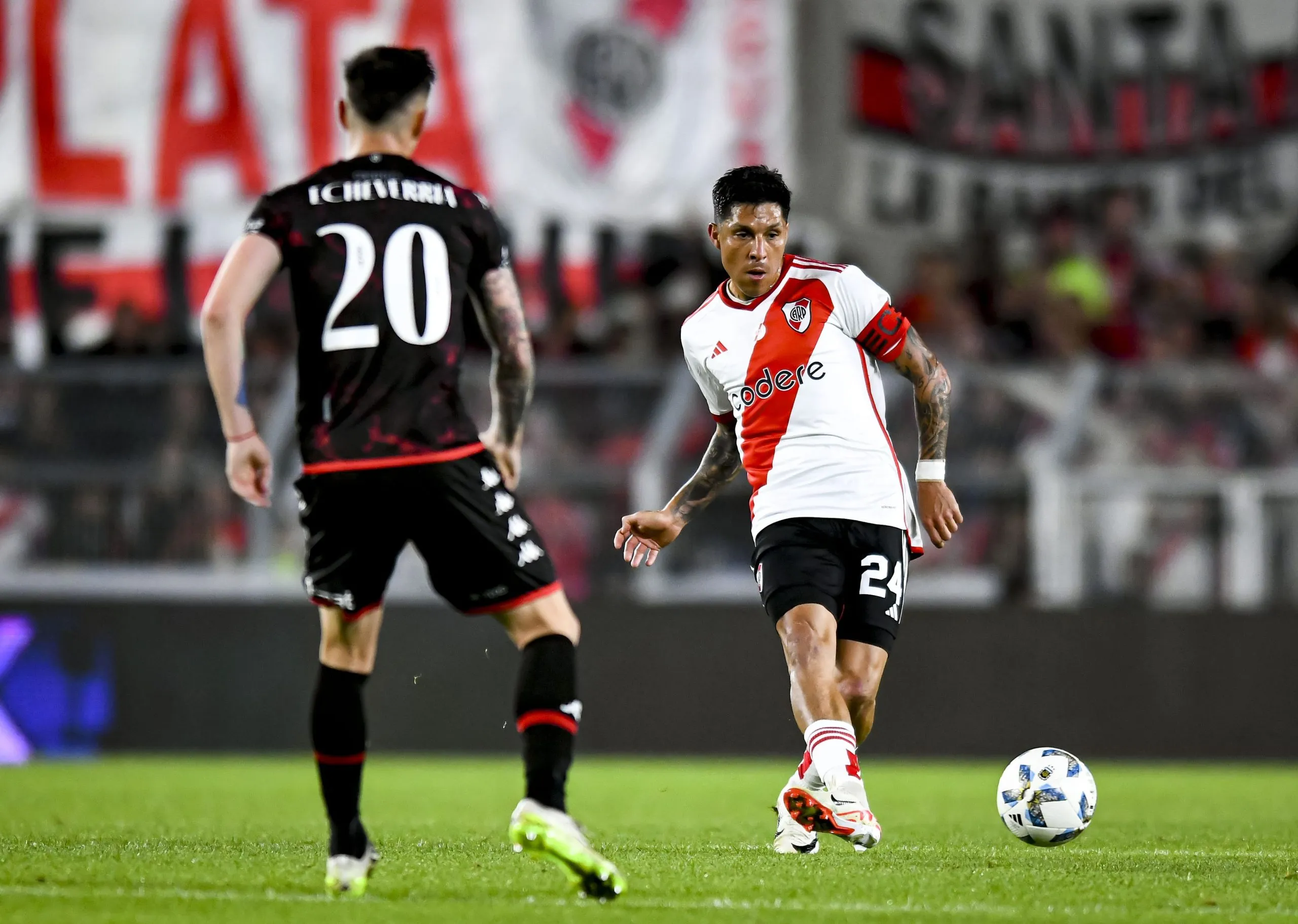 Enzo Pérez podría haber jugado su último partido en el Monumental. (Getty)