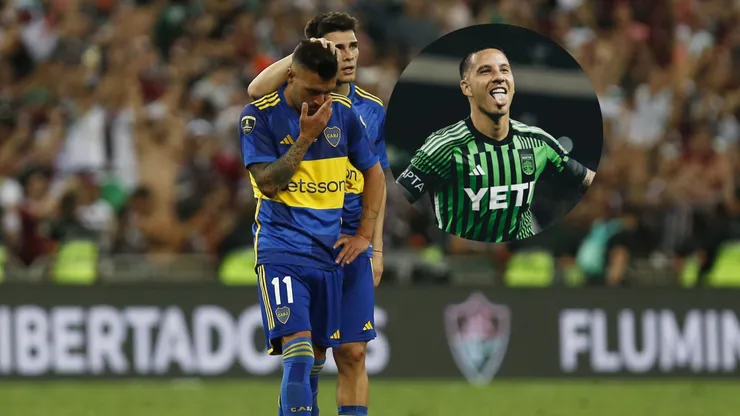 La burla de Driussi a Boca después de la final de la Copa Libertadores