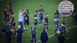 El plantel de Boca espera la medalla de subcampeón.