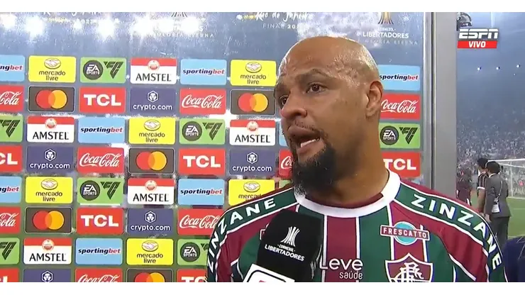 La desopilante chicana que Felipe Melo lanzó contra River tras ganar la Libertadores
