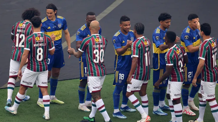 Boca podría tomar el lugar de Fluminense en la Libertadores 2024 (Getty Images).