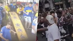 Los hinchas de Boca la pasaron muy mal en la previa de la final.