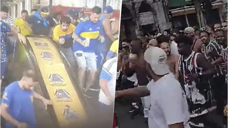 Los hinchas de Boca la pasaron muy mal en la previa de la final.