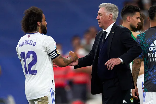 Marcelo y Ancelotti conquistaron dos Champions League con Real Madrid.