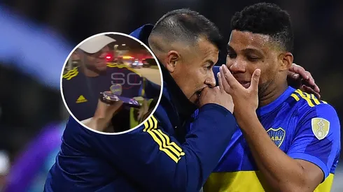 Un hincha brasileño logró conmover a Frank Fabra previo a la final de la Libertadores.