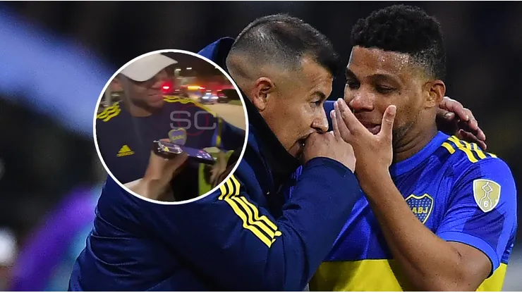 Un hincha brasileño logró conmover a Frank Fabra previo a la final de la Libertadores.