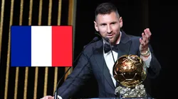 Messi, bien abajo: así votó Francia para el Balón de Oro 2023