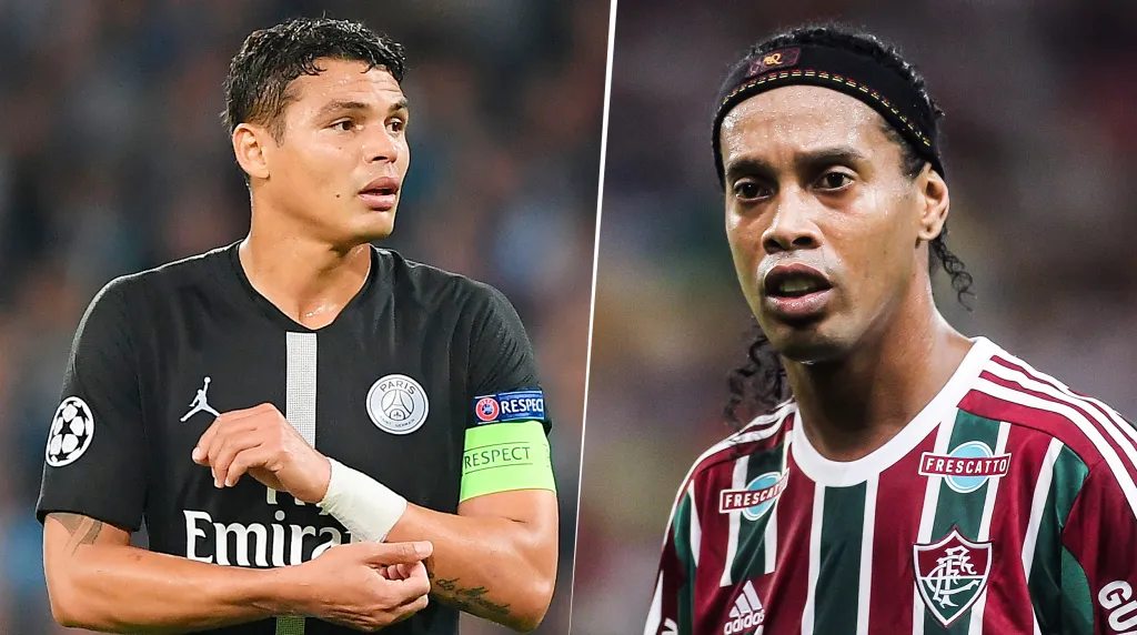 Thiago Silva y Ronaldinho son queridos por ambos clubes. (Foto: Getty Images)