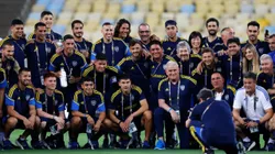El plantel de Boca hizo el reconocimiento del Maracaná.