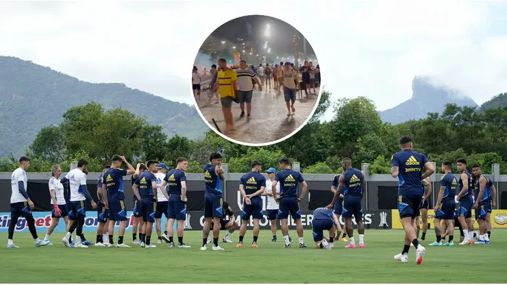 Preocupación en el plantel de Boca tras la agresión a sus hinchas.