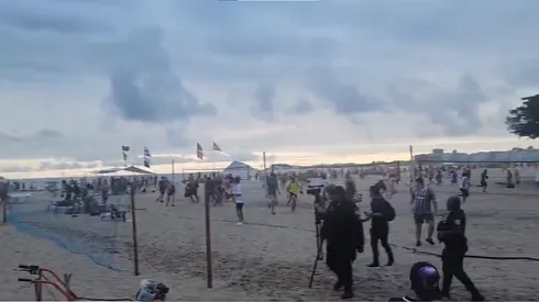 Pelea entre los hinchas de Fluminense y Boca a dos días de la final de la Copa Libertadores.