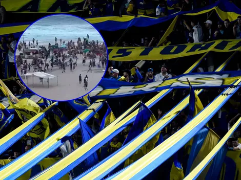 La barra de Boca amenazó a la del Flu: "Que nos vengan a buscar"