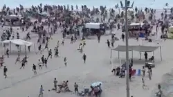 VIDEO | El momento exacto en el que la barra de Fluminense emboscó a los hinchas de Boca