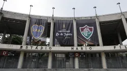 El Maracaná, listo para recibir a Boca y Fluminense.