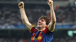 Lionel Messi eligió como su gol favorito el segundo que le anotó a Real Madrid en el Santiago Bernabéu por la Semifinal de vuelta de la Champions League 2010/2011. Getty Images.