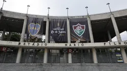 El mítico Maracaná ya está listo para la gran final entre Boca y Fluminense.