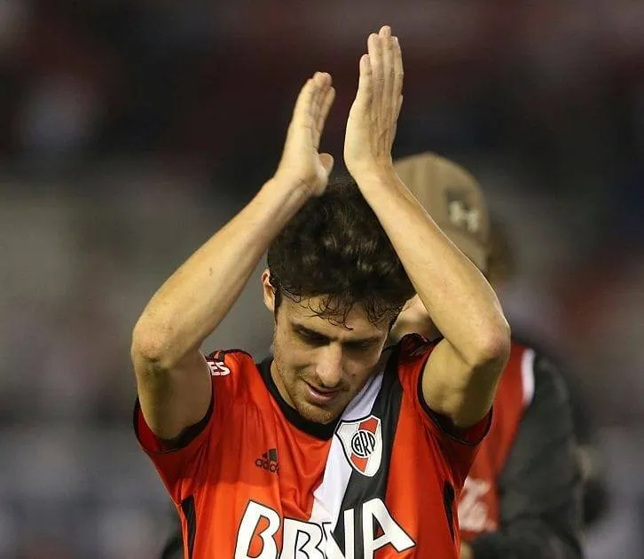 Aimar en el 2015, tras su regreso a River. Imagen Web.