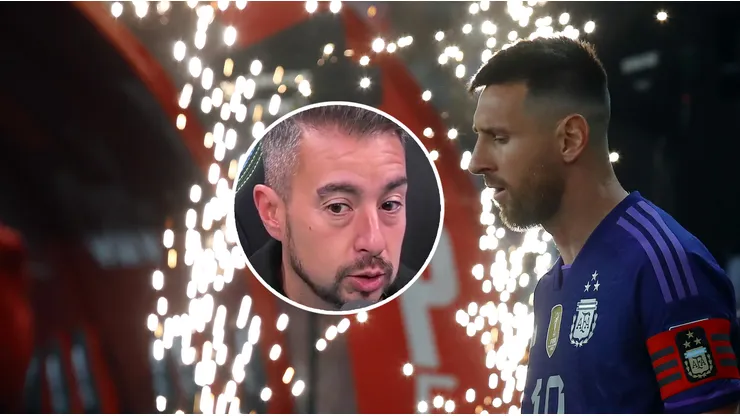 Matías Palacios salió a defender a Messi en El Chiringuito, territorio hostil.