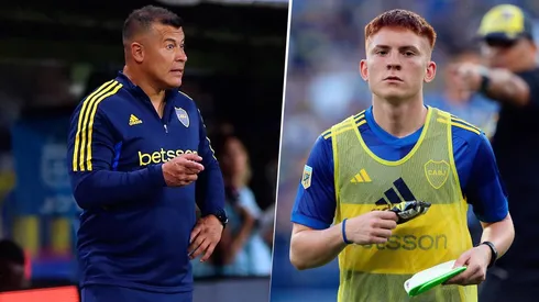 Jorge Almirón sacó a Valentín Barco del equipo con el que ensayó este miércoles primero de noviembre a tres días de la Final de la Copa Libertadores. Getty Images.