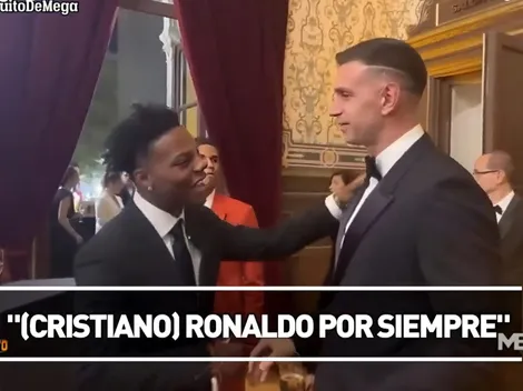 ¿Cristiano Ronaldo? La respuesta de Dibu Martínez a la provocación de un influencer
