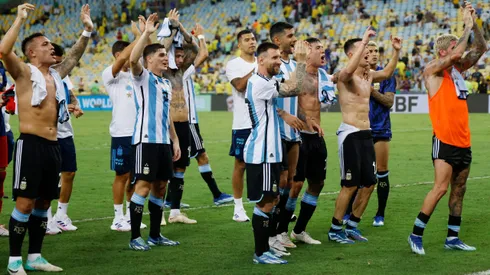La Selección Argentina desde abril del 2023 que es el líder de Ranking FIFA. Getty Images.