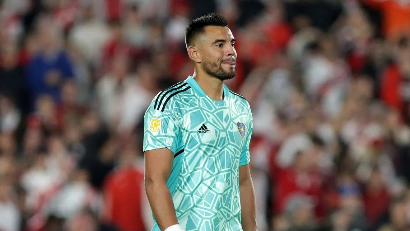 Sergio Romero, el otro futbolista de Boca incluido en el mejor equipo del año. (Foto: Getty).