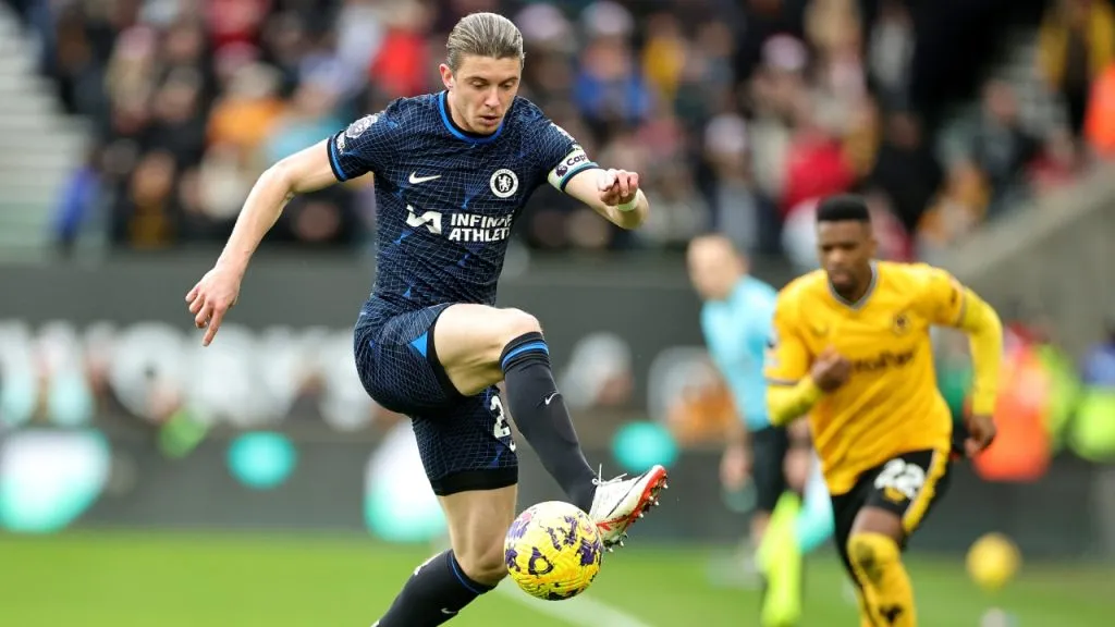Conor Gallagher, mediocampista de Chelsea (Getty Images).