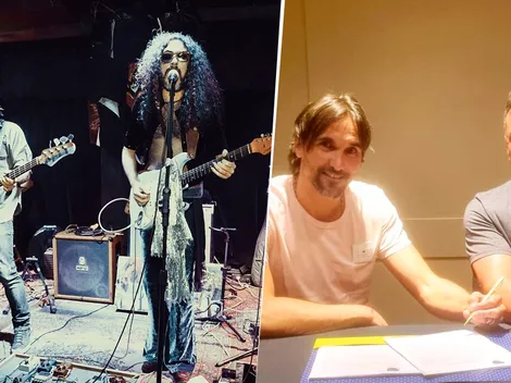 Impensado: Diego Martínez tiene a una estrella de rock en el cuerpo técnico de Boca