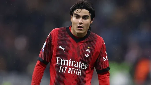 Luka Romero, extremo argentino de Milan, no llegará a Boca. (IMAGO / Marco Canoniero)