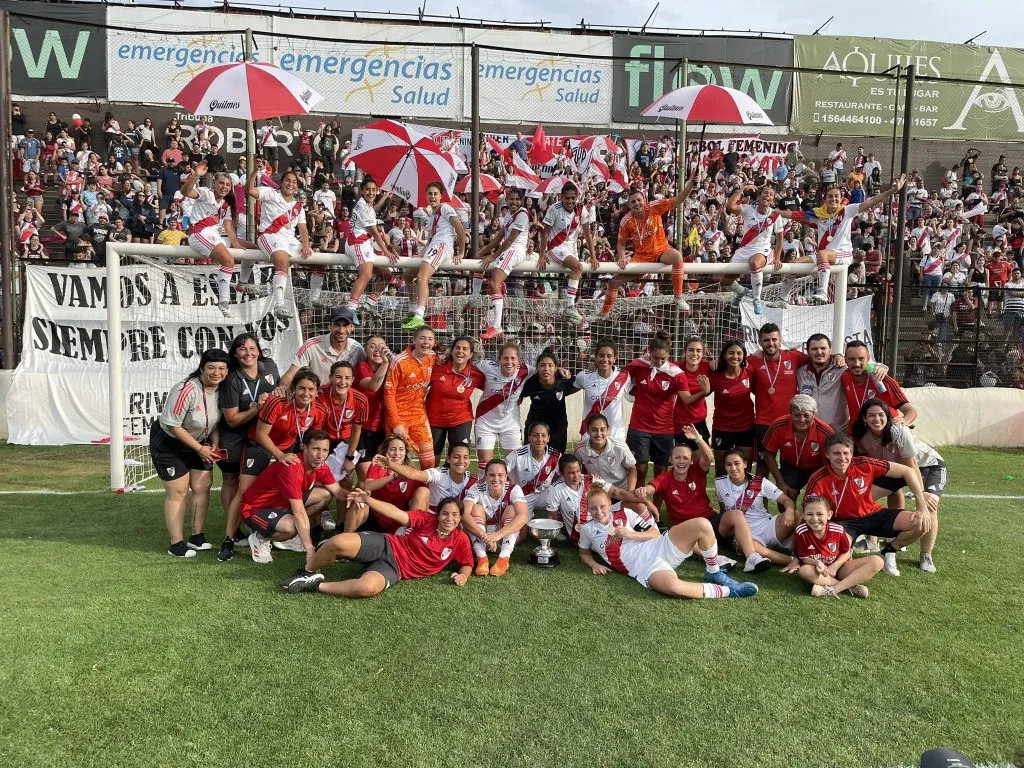 River es el último campeón. Foto River Fem.